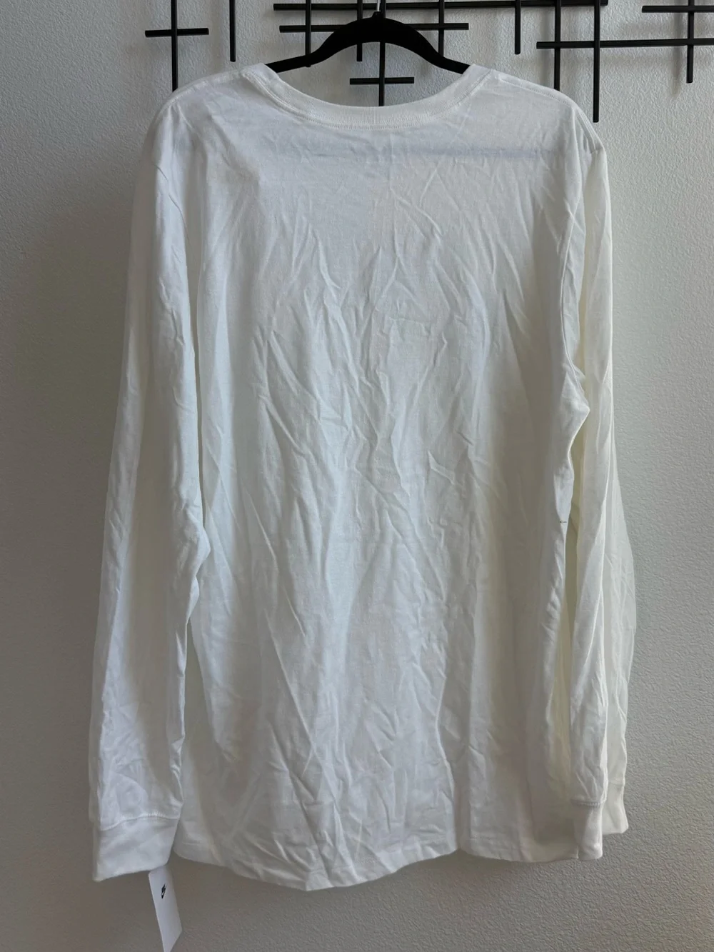 NWT Nike Men’s White Long Sleeve Logo T-Shirt Size XL